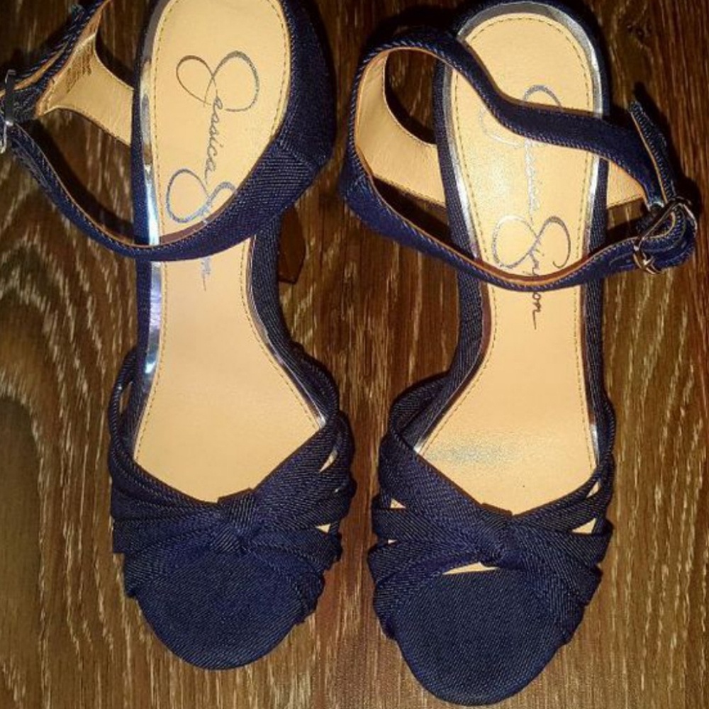 JESSICA SIMPSON DETTINA HIGH HEELS 6.5